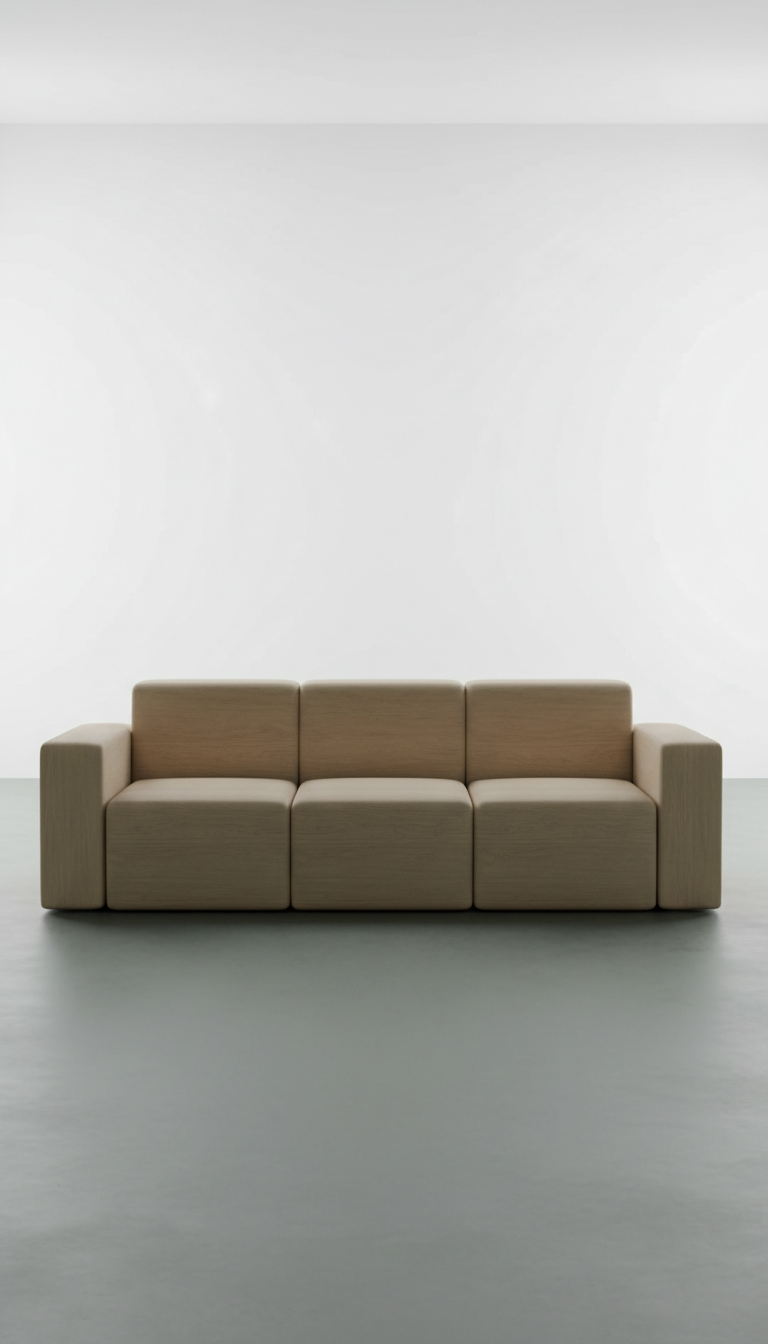 Modular Sofa in Driftwood Taupe
