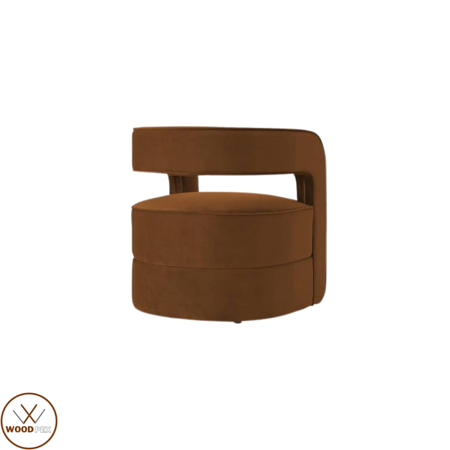 Modern Italian Style Velvet Accent Arm Chair: Versatile Seating for Bedroom, Living Room, Home, Office, and Restaurant (Red, Single Chair)