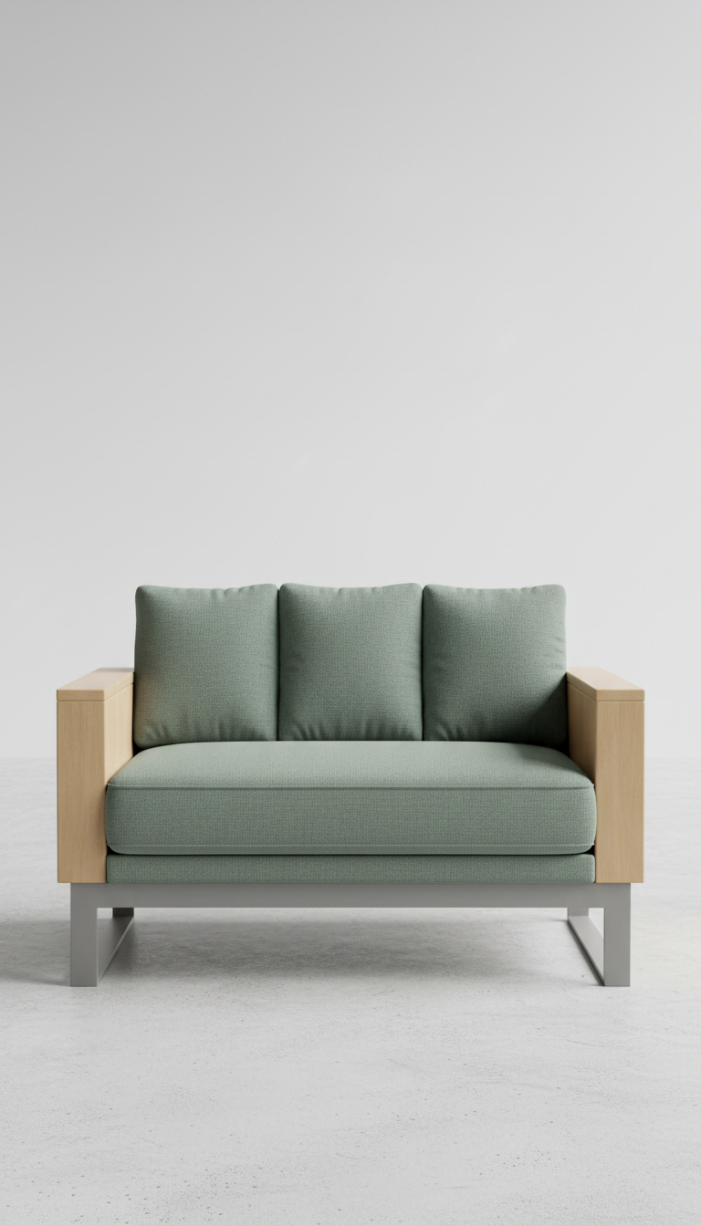 Sage Accent Chair with Urban Lines